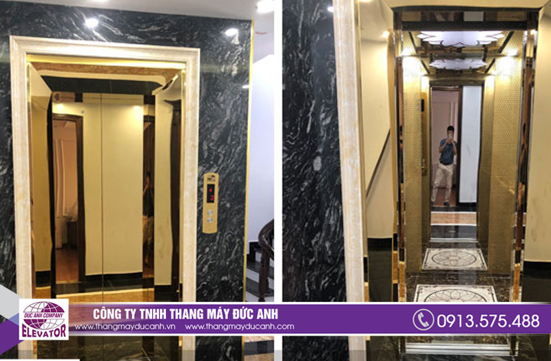 Thang máy Đức Anh đơn vị thiết kế cửa thang máy đẹp, sang trọng tại Hải Phòng
