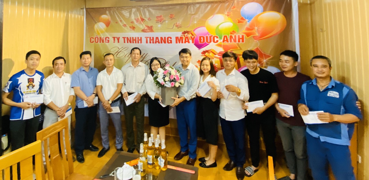 sinh nhật CBNV quý 3 công ty thang máy Đức Anh 2