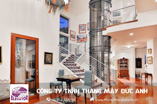 Các mẫu thang máy biệt thự đẹp, mới nhất 2020 tại Đức Anh