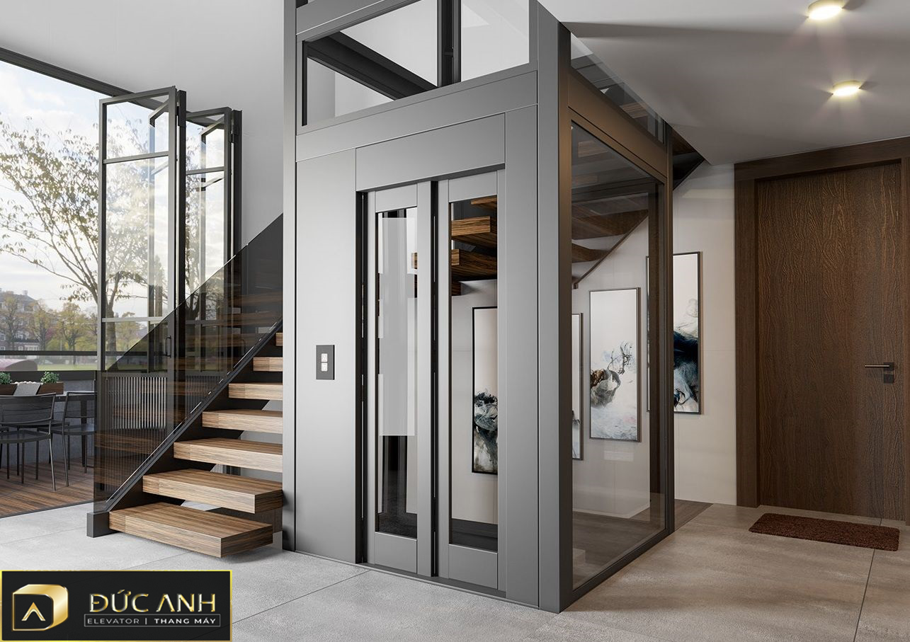 Vị trí lắp đặt thang máy cabin 4 người