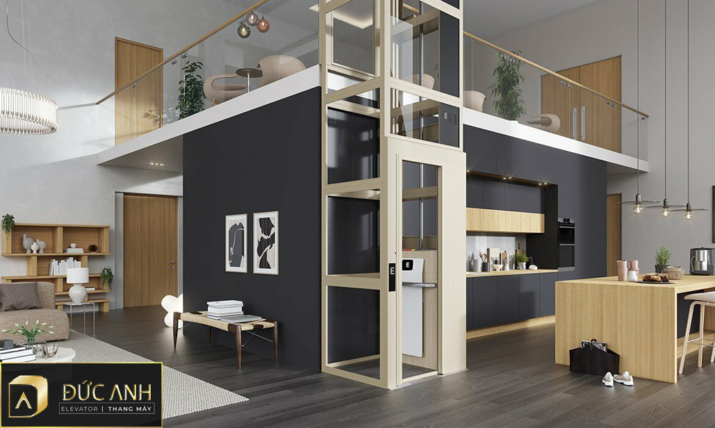 Thang máy lồng kính lắp đặt dễ dàng