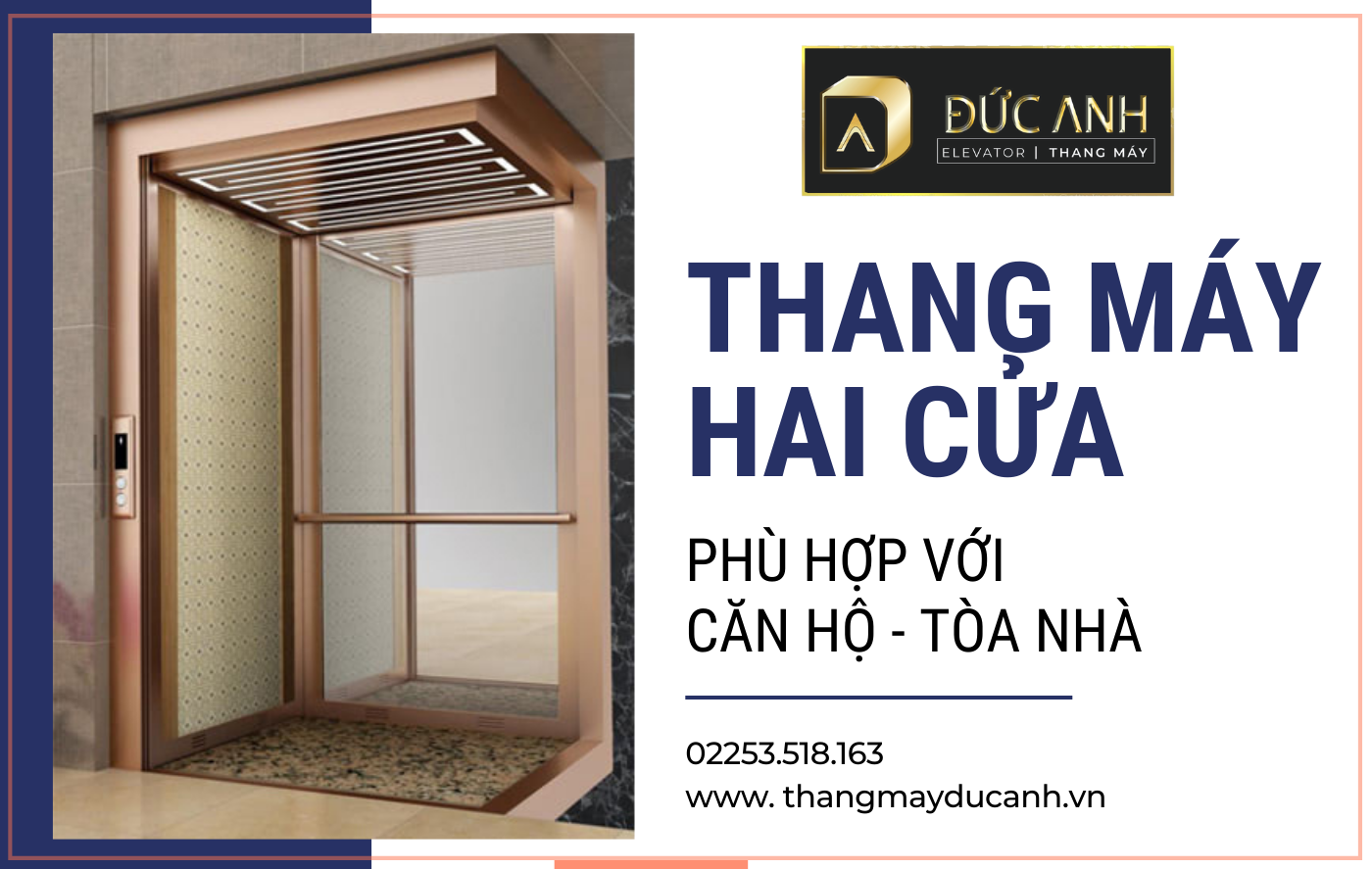 99+ mẫu thang máy 2 cửa đẹp cho căn hộ, tòa nhà