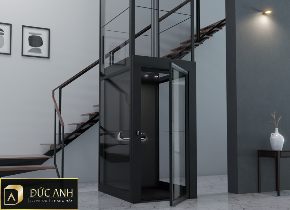 Đức Anh chuyên lắp đặt thang máy biệt thự đẹp, đẳng cấp Quảng Ninh