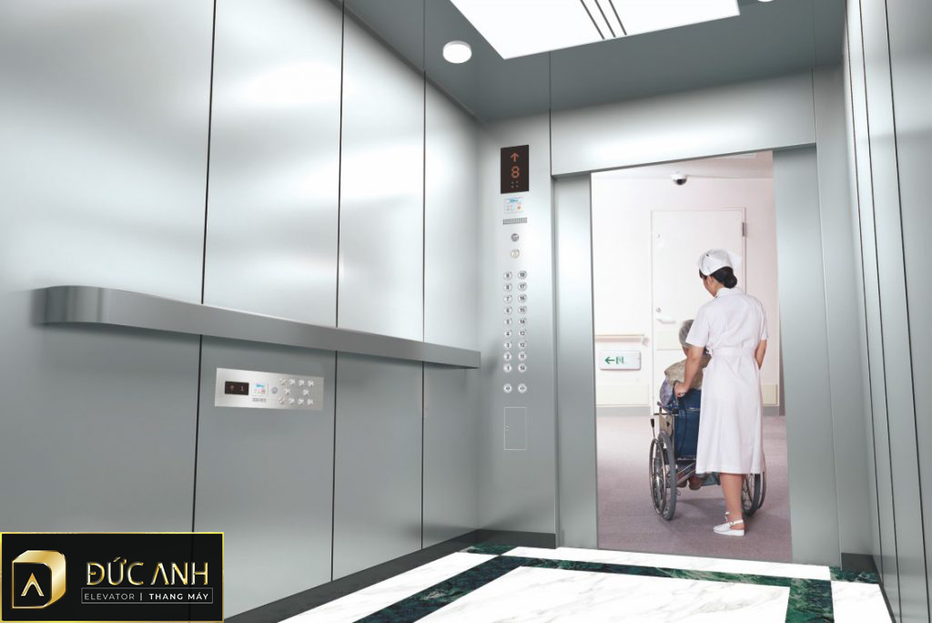 Yêu cầu thang máy tải khách bệnh viện