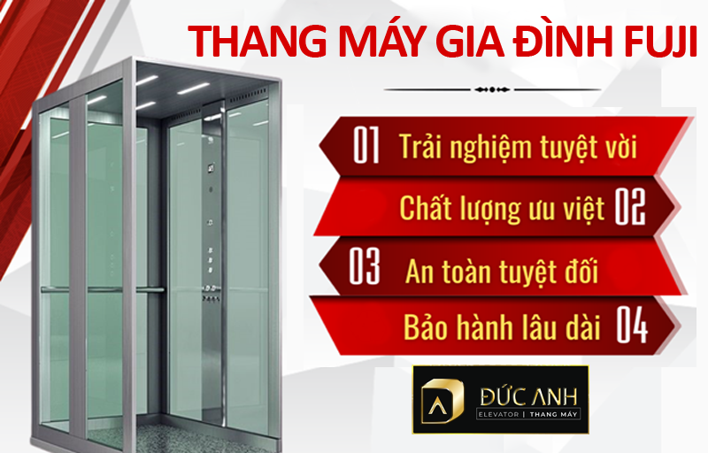 Nâng tầm cho lối sống hiện đại với hệ thống thang máy gia đình FUJI