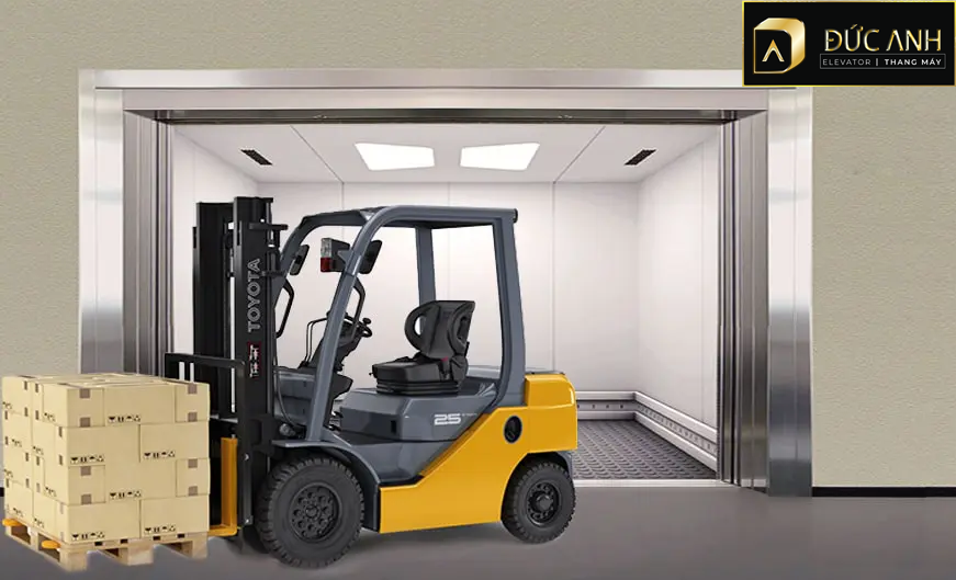 Dịch vụ lắp đặt thang máy tải hàng cho nhà máy, KCN tại Nam Định
