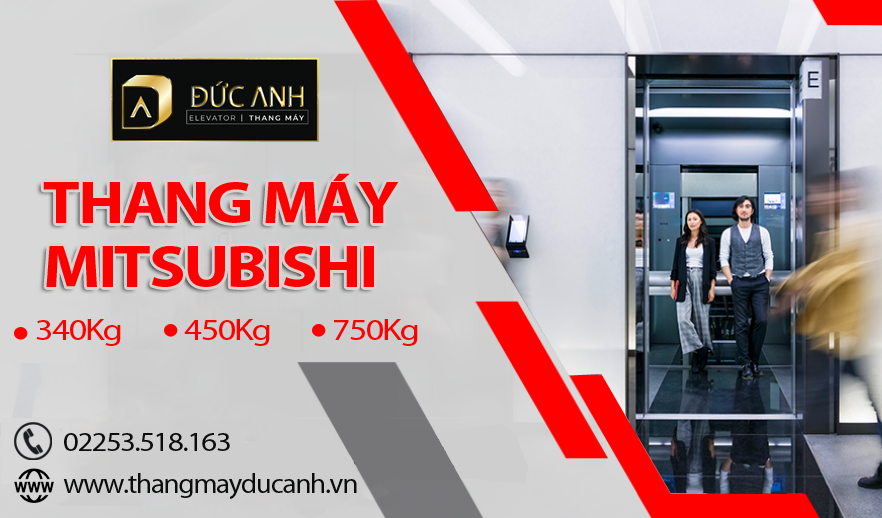  Bảng giá lắp đặt thang máy Mitsubishi 450-700kg chính hãng Quảng Ninh