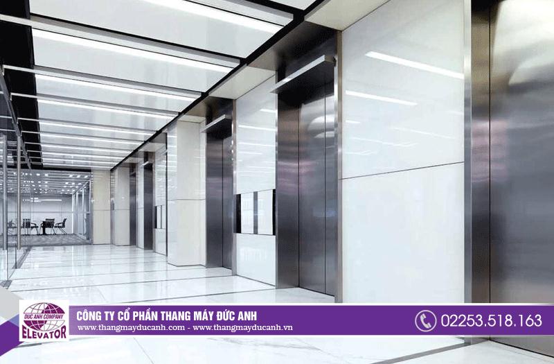 Thang máy koyo với kích thước nhỏ gọn, tiết kiệm diện tích hố thang