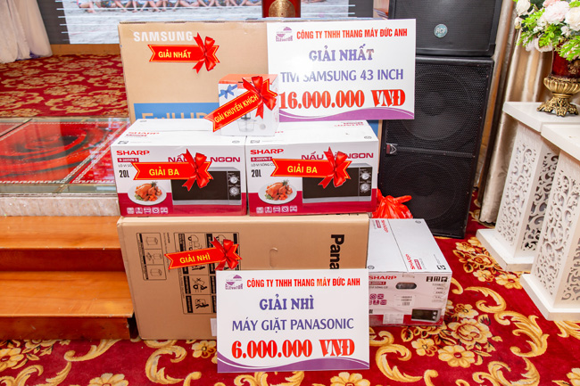 thang máy đức anh chương trình tất niên 2018