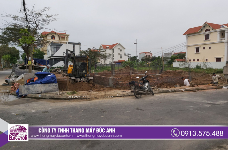 Bàn giao bản vẽ, kiểm tra xây dựng hố pit thang máy tại Hải Phòng