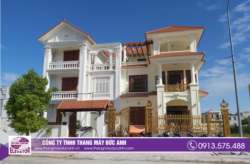 Bàn giao và nghiệm thu thang máy biệt thự tại Đồ Sơn Hải Phòng