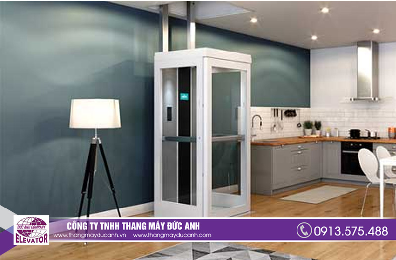 Thang máy gia đình 320- 450kg giải pháp tối ưu cho không gian ngôi nhà bạn