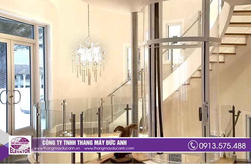 Thang máy lồng kính cao cấp có nhiều kiểu dáng như vuông, tròn, bầu dục