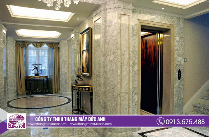 Thiết kế thang máy cao cấp, sang trọng bậc nhất do Thang máy Đức Anh lắp đặt.