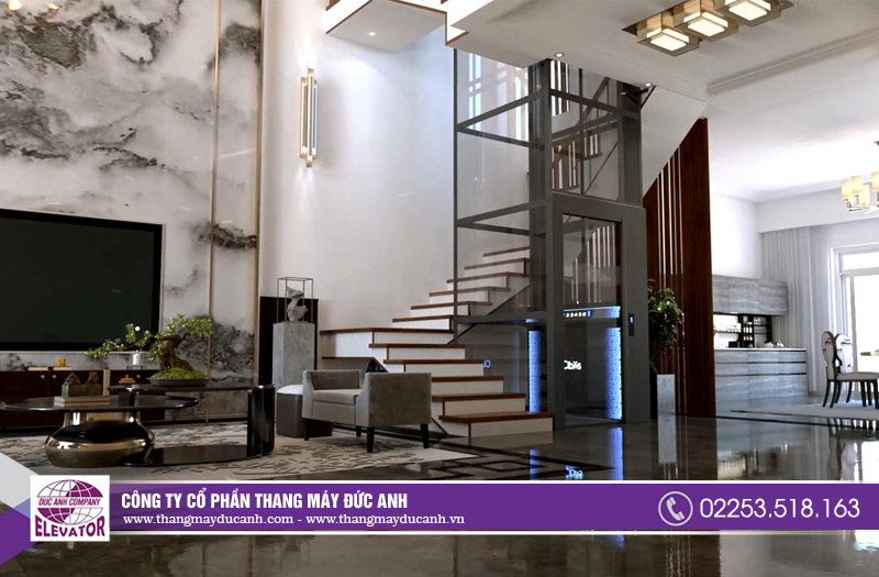 Thang máy kính tạo nên cảm giác an tâm cho người dùng