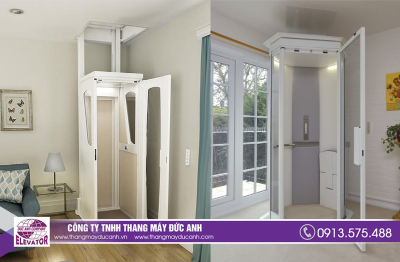 Thang máy cỡ nhỏ cho gia đình với ưu điểm vượt trội, giải quyết triệt để mọi mặt hạn chế cho ngôi nhà