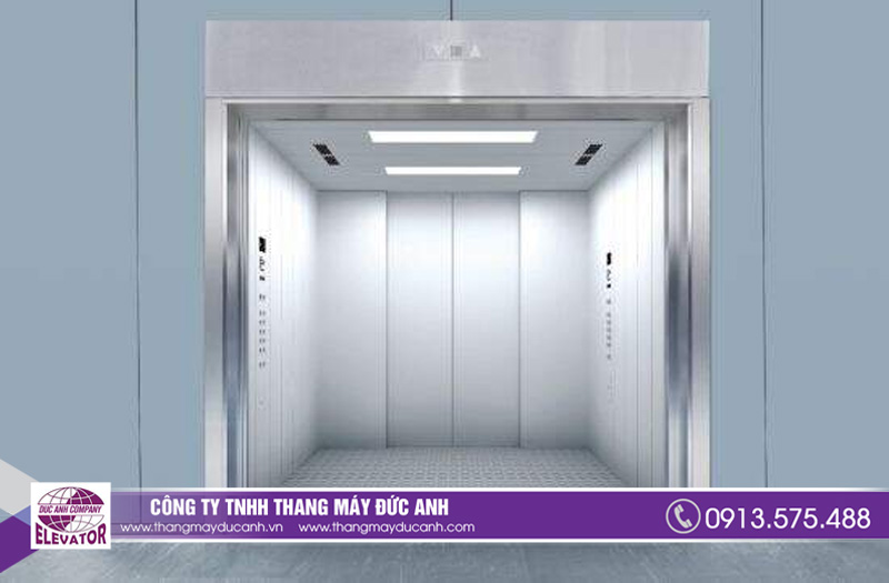 Thang máy tải hàng tiết kiệm tiền và sức người trong di chuyển hàng hóa