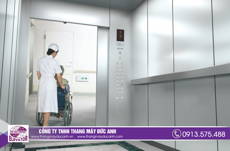 Thang máy tải giường bệnh không thể thiếu tại các bệnh viện lớn nhỏ