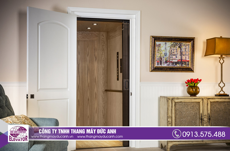 Thang máy gia đình giúp nâng cao chất lượng cuộc sống, tiết kiệm thời gian di chuyển