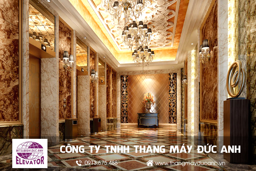 thang máy cho khách sạn 5 sao