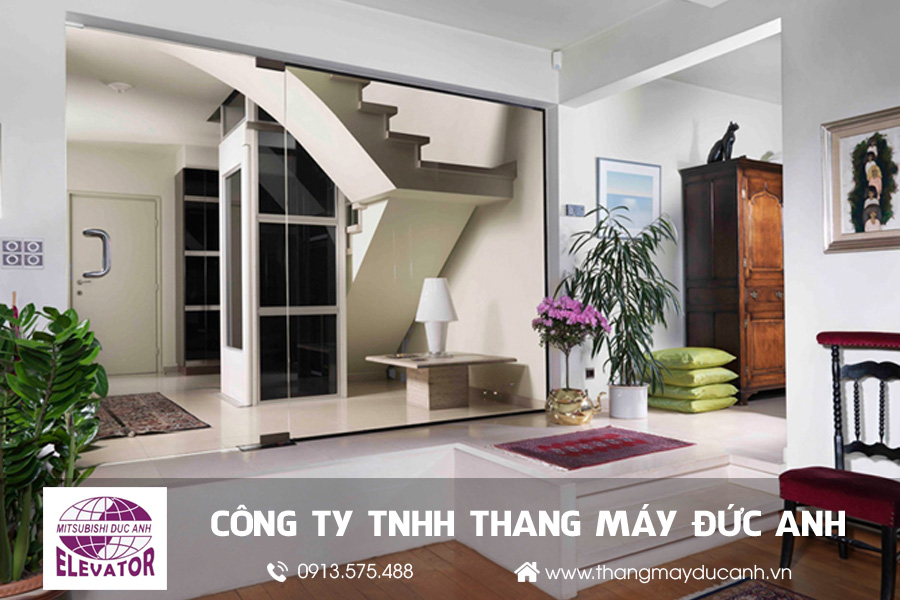 thang máy gia đình hiện đại
