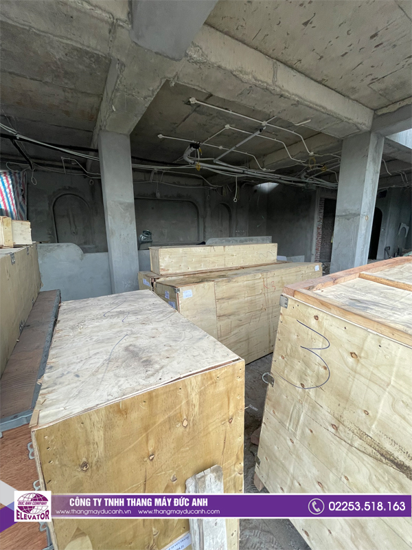Đức Anh tư vấn lắp đặt thang máy 750kg với động cơ máy Đức Zieah - Abegg