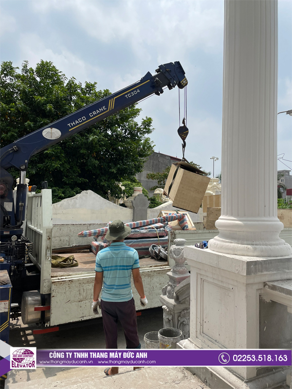 Lựa chọn lắp đặt thang máy 450kg với động cơ Fuji chính hãng
