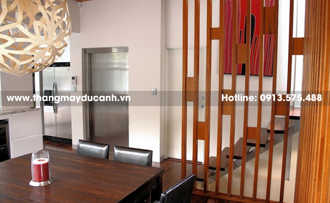 thang máy gia đình loại nhỏ