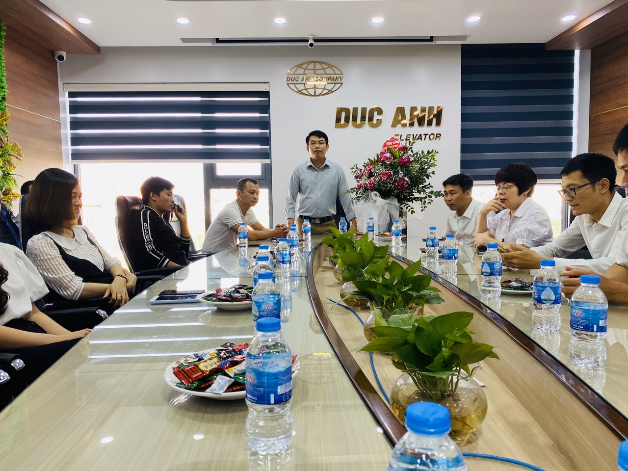 Thang máy Đức Anh tổ chức sự kiện bầu Chủ tịch công đoàn công ty