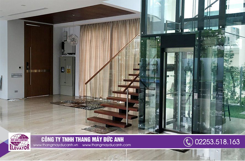 Thang máy Đức Anh chuyên thiết kế thang máy lồng kính đạt chuẩn tốt nhất