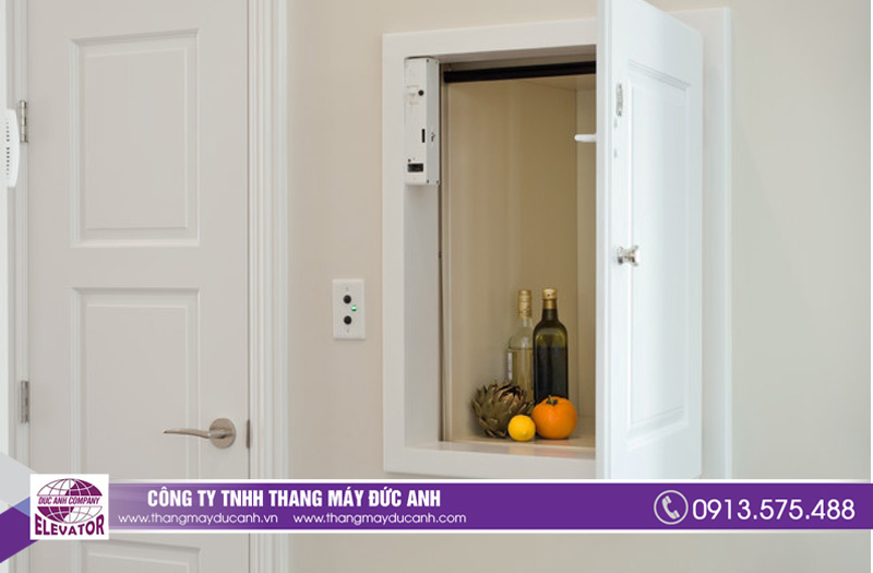 Thang máy Đức Anh cung cấp thang máy trai thực phẩm chất lượng giá tốt