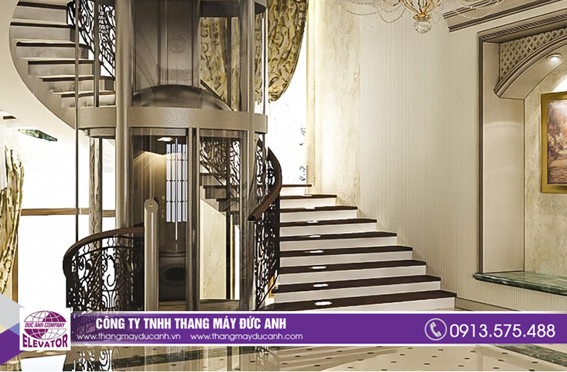 Thang máy biệt thự - điểm nhấn cho không gian kiến trúc đẳng cấp