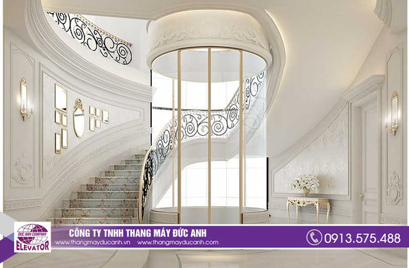 Top thang máy biệt thự đẹp cho không gian sống đẳng cấp