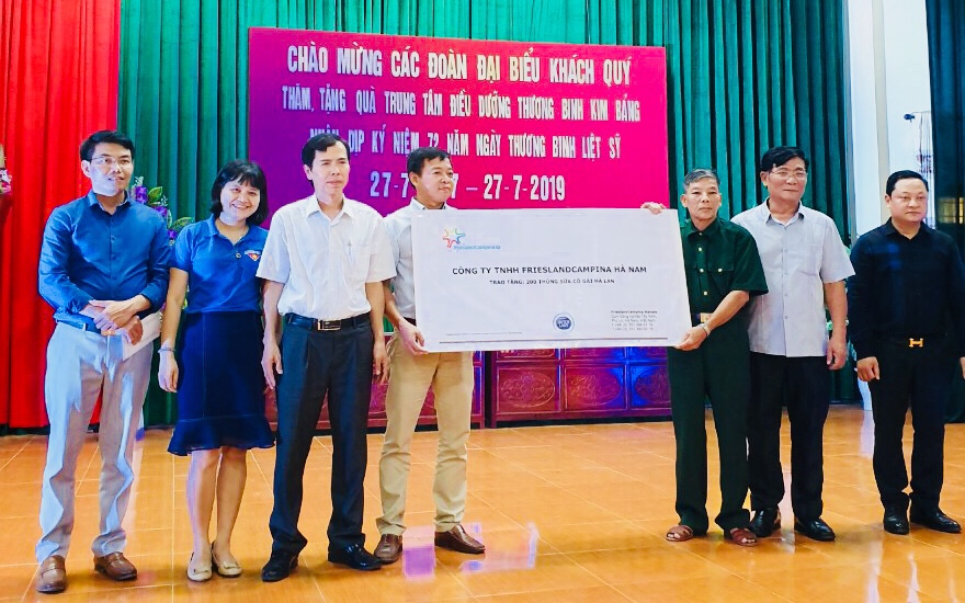 Công ty thang máy đức anh từ thiện dịp 27/7/2019