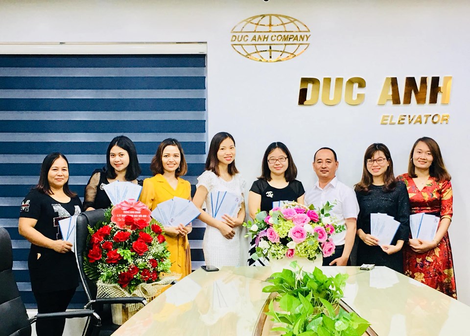 Thang máy Đức Anh: Chào mừng ngày Phụ Nữ Việt Nam 20/10