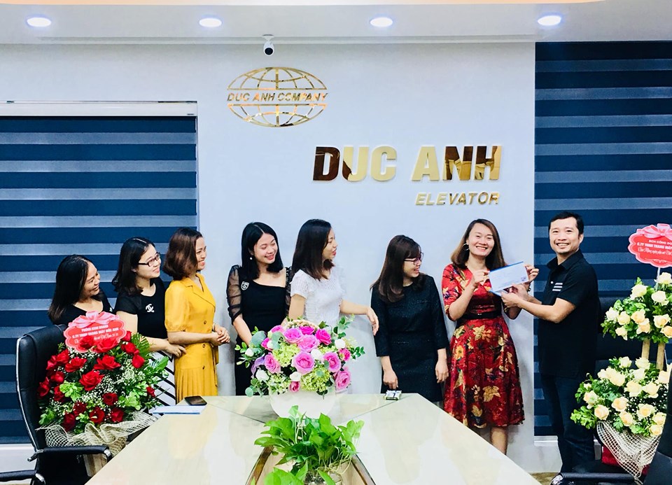 Thang máy Đức Anh: Chào mừng ngày Phụ Nữ Việt Nam 20/10