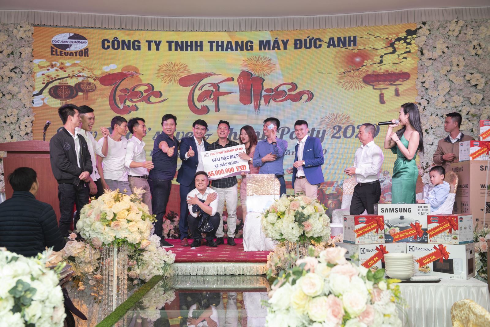 Chương trình tổng kết 2019 và Tất niên 2020 của Thang máy Đức Anh