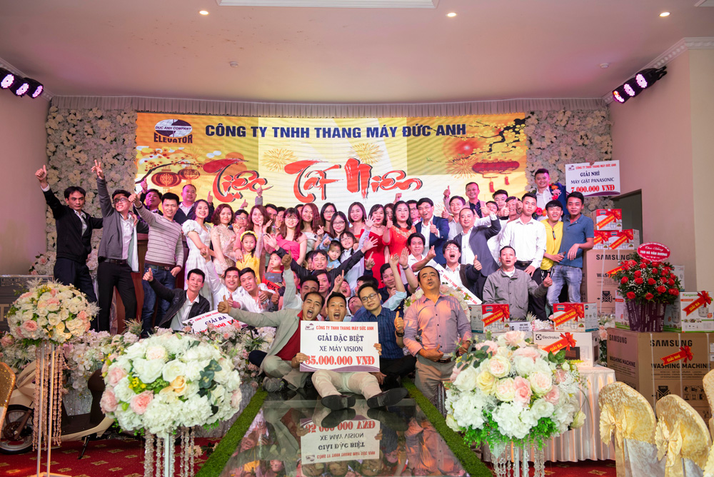 Chương trình tổng kết 2019 và Tất niên 2020 của Thang máy Đức Anh