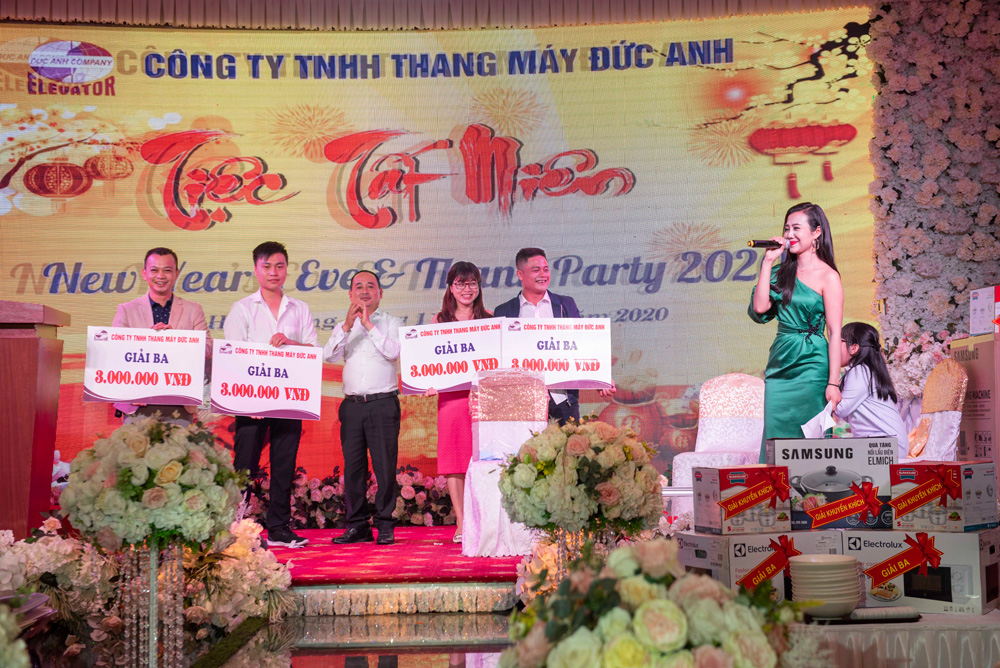Chương trình tổng kết 2019 và Tất niên 2020 của Thang máy Đức Anh