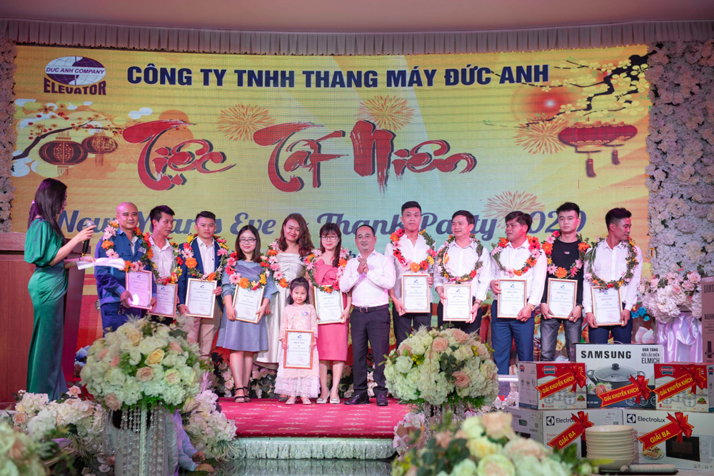Chương trình tổng kết 2019 và Tất niên 2020 của Thang máy Đức Anh