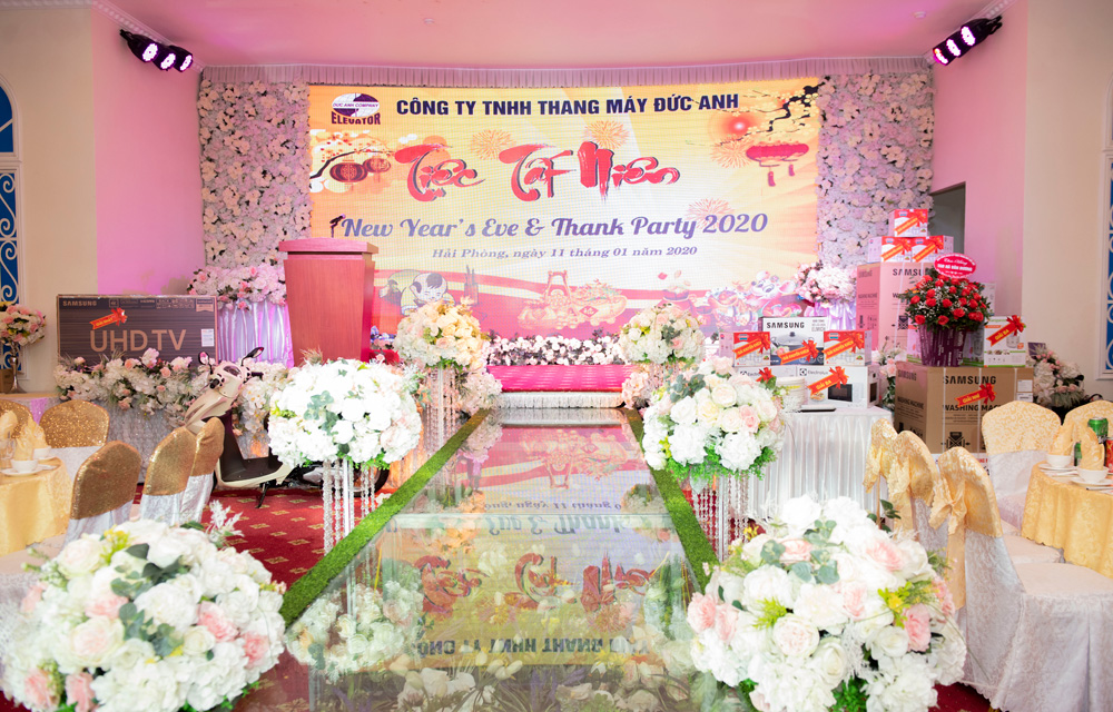 Chương trình tổng kết 2019 và Tất niên 2020 của Thang máy Đức Anh