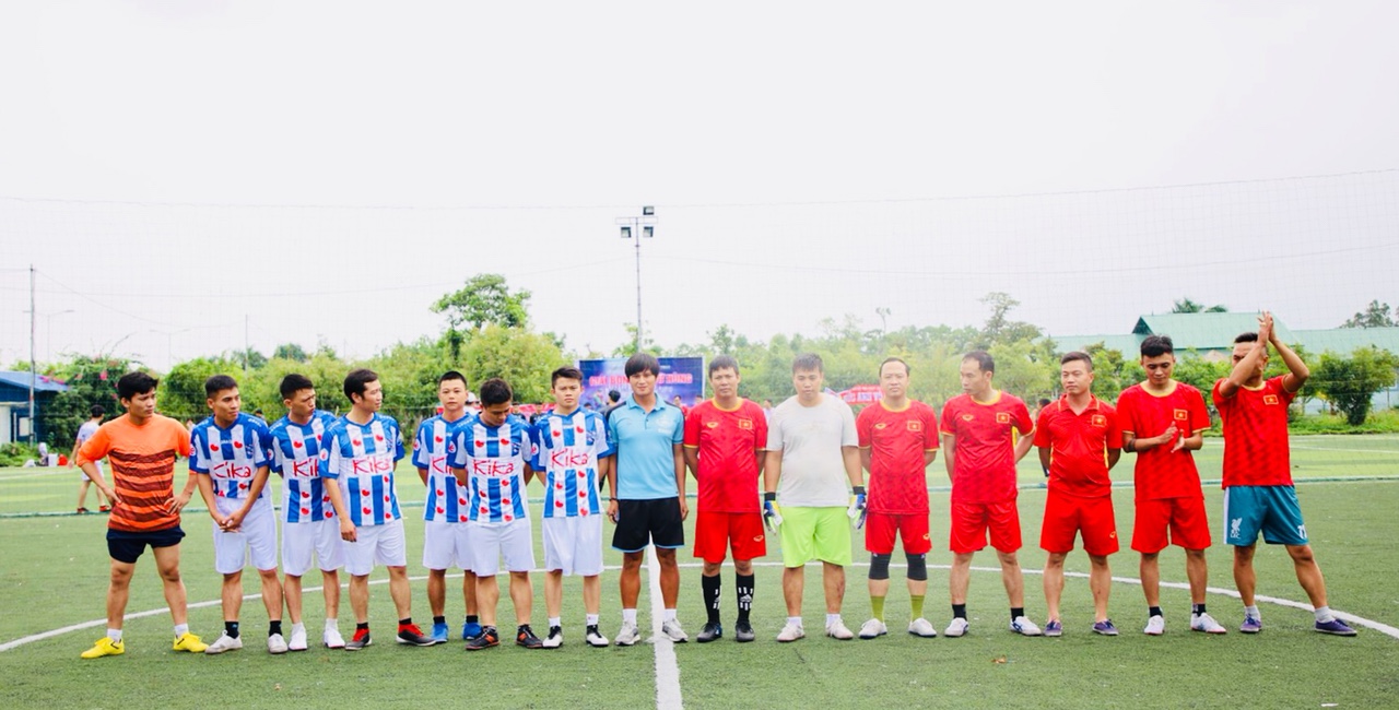thang máy đức anh tổ chức giải bóng đá giao hữu "Cúp Tứ Hùng" 2019