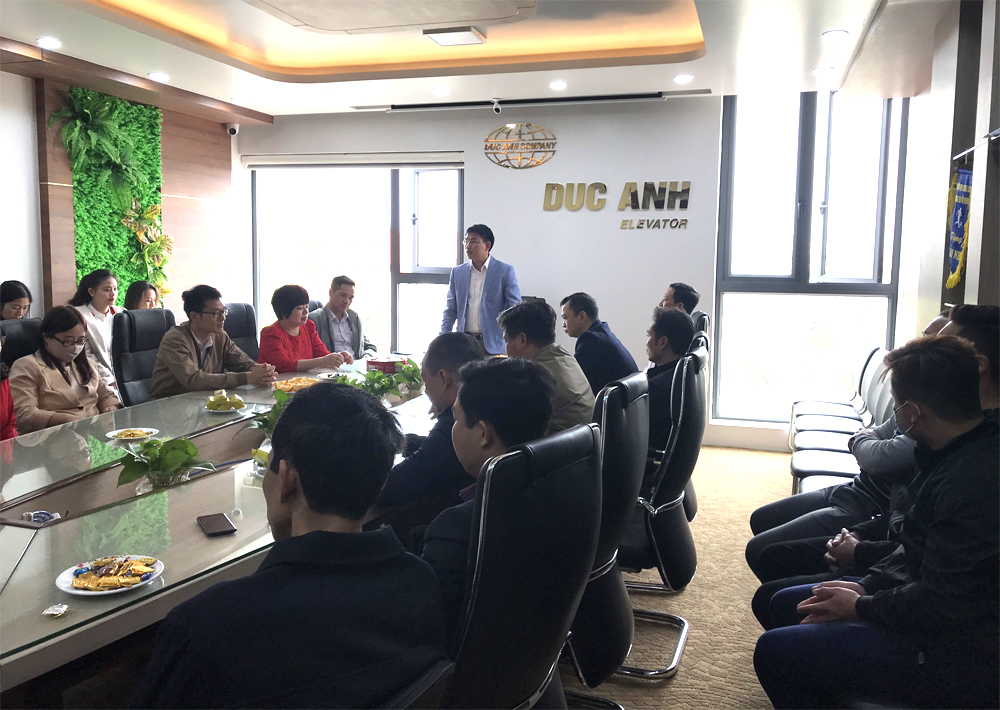 Buổi khai xuân đầu năm được diễn ra trong không khí thân mật, ấm áp